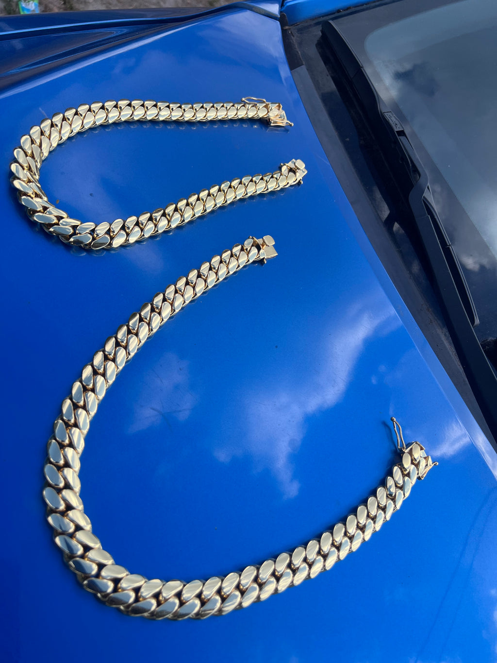 Wholesale Choker 18k Gold Custom Gold Cuban Link Chain 24k Gold Cuban Miami Chain 20mm Miami Cuban Chain Necklace