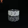 Lifeng Jewelry Moissanite Cross Ring Fashion Custom Hip Hop 925 Silver Ring Iced Out Men Diamond Ring